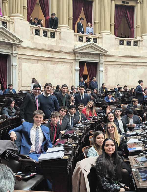 Alumnos UCEMA en el congreso de la nación