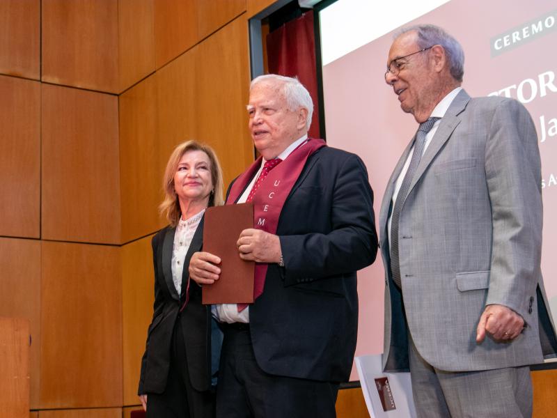 Carola Pessino, James Heckman y Roque Fernández